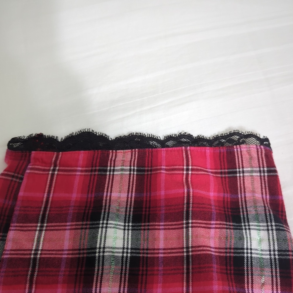 Victoria's Secret Women's Pajama Bottoms Pants Sz Small Plaid Pockets Drawstring - Picture 13 of 15
